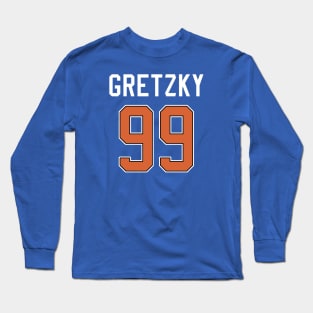 Edmonton Oilers - Wayne Gretzky Long Sleeve T-Shirt